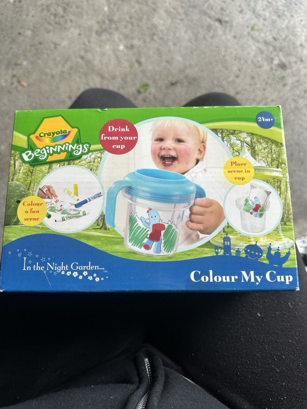 Crayola Beginnings Colour My Cup In the Night Garden Kids Craft Kit